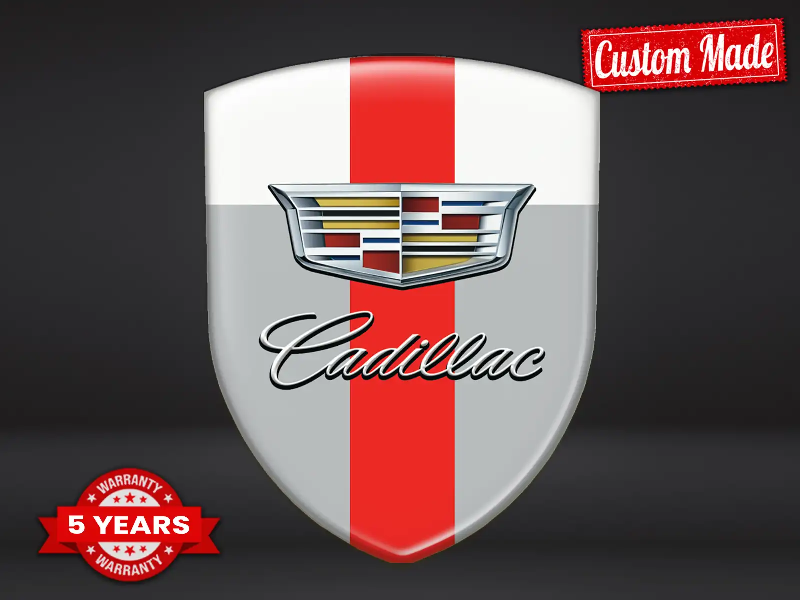 Cadillac Windschutzsticker Stil Premium Hochwertig Auto